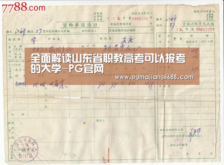 全面解读山东省职教高考可以报考的大学-PG官网(图1) PG电子游艺